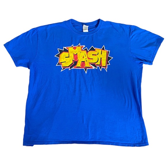 2XL Vintage Smash Graphic T-shirt - Nintendo Super Smash Brothers - Picture 1 of 9